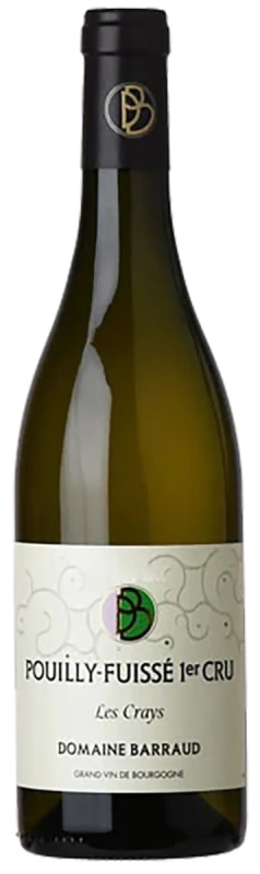 Daniel & Julien Barraud Pouilly-Fuisse Les Crays Premier Cru 2023 Front Bottle Shot