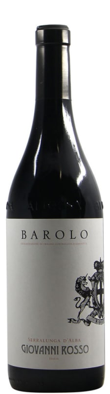 Giovanni Rosso Barolo 2017 Front Bottle Shot