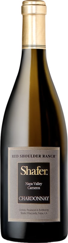 Shafer Red Shoulder Ranch Chardonnay 2015 Front Bottle Shot