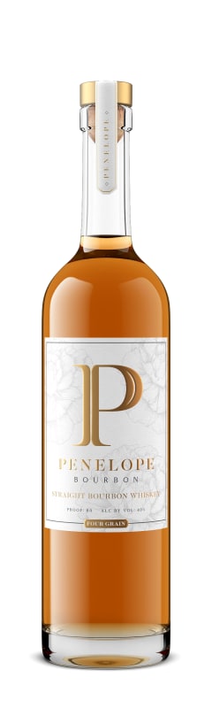 Penelope Four Grain Bourbon Whiskey Front Bottle Shot