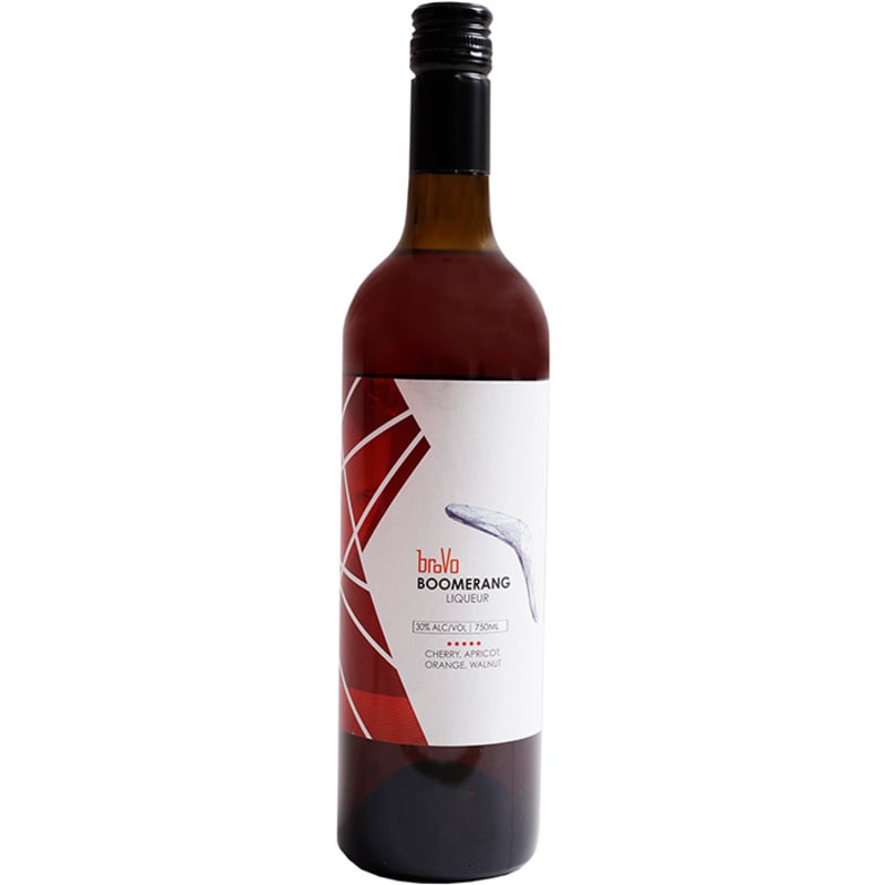 BroVo Boomerang Liqueur Front Bottle Shot
