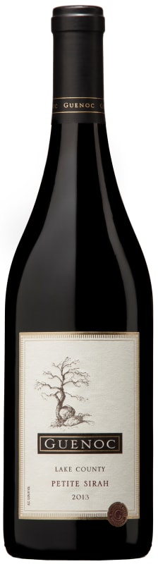 Guenoc Lake County Petite Sirah 2013 Front Bottle Shot