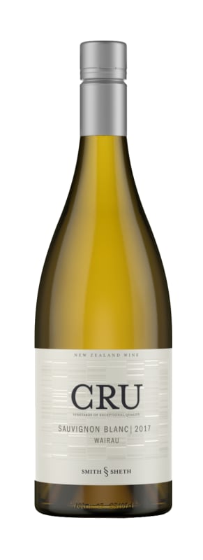 Smith and Sheth CRU Wairau Sauvignon Blanc 2017 Front Bottle Shot