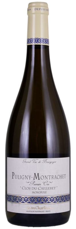 Domaine Jean Chartron Puligny-Montrachet Clos du Cailleret Premier Cru Monopole Blanc 2018 Front Bottle Shot