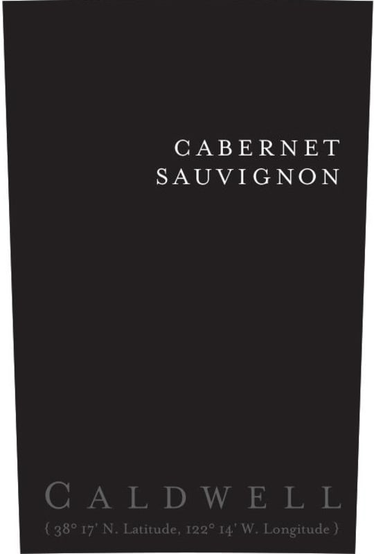 Caldwell Cabernet Sauvignon 2017 Front Label