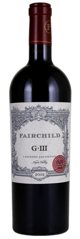 Fairchild G-III Cabernet Sauvignon 2012 Front Bottle Shot