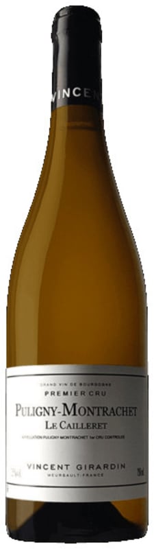 Vincent Girardin Chassagne-Montrachet Le Cailleret Premier Cru 2019 Front Bottle Shot