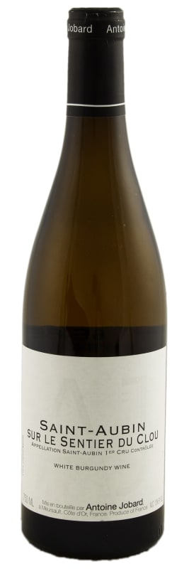 Domaine Antoine Jobard St-Aubin Sur le Sentier du Clou Premier Cru 2016 Front Bottle Shot