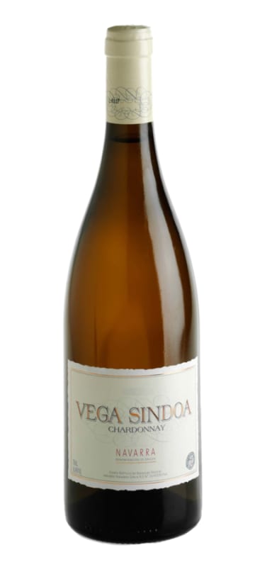 Bodegas Nekeas Vega Sindoa Barrel Fermented Chardonnay 2017 Front Bottle Shot
