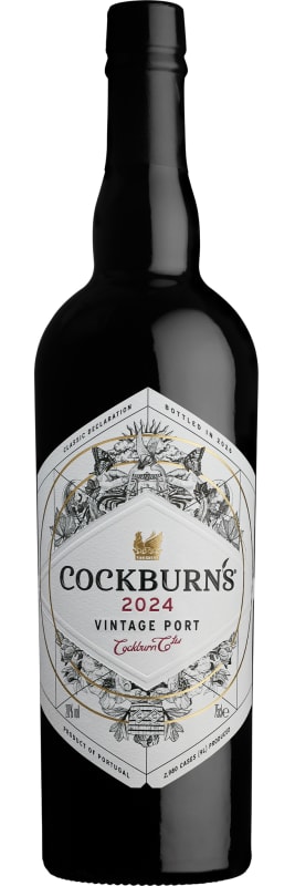 Cockburn's Vintage Port 2024 Front Bottle Shot