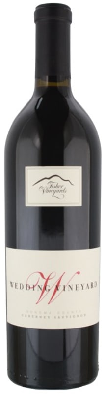 Fisher Vineyards Wedding Vineyard Cabernet Sauvignon 2010 Front Bottle Shot