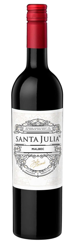 Santa Julia Plus Malbec 2019 Front Bottle Shot