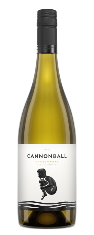Cannonball Chardonnay 2020 Front Bottle Shot