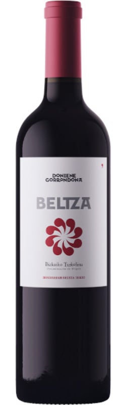 Doniene Gorrondona Beltza Bizkaiko Txakolina 2019 Front Bottle Shot