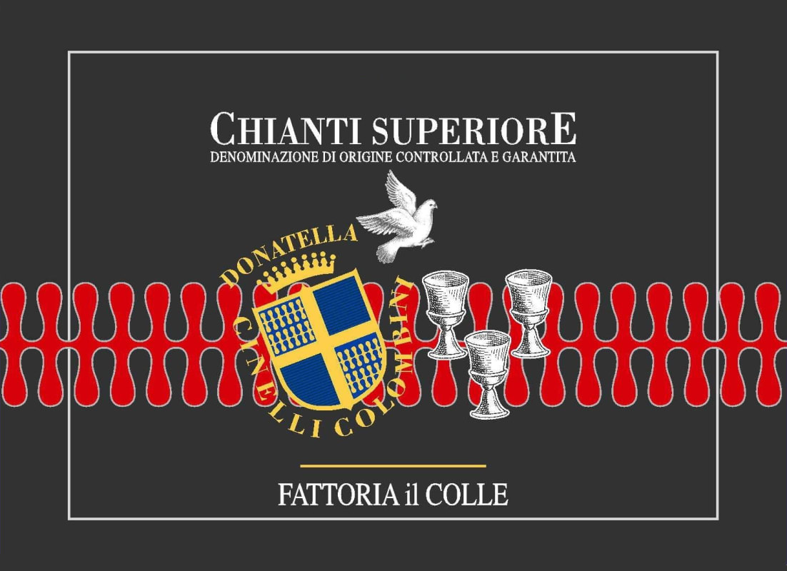 Donatella Cinelli Colombini Chianti Superiore Fattoria Colle 2013 Front Label