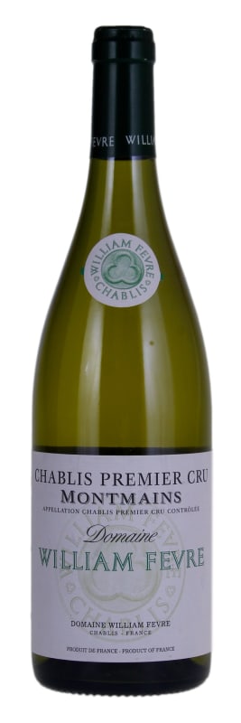 William Fevre Chablis Montmains Premier Cru 2018 Front Bottle Shot