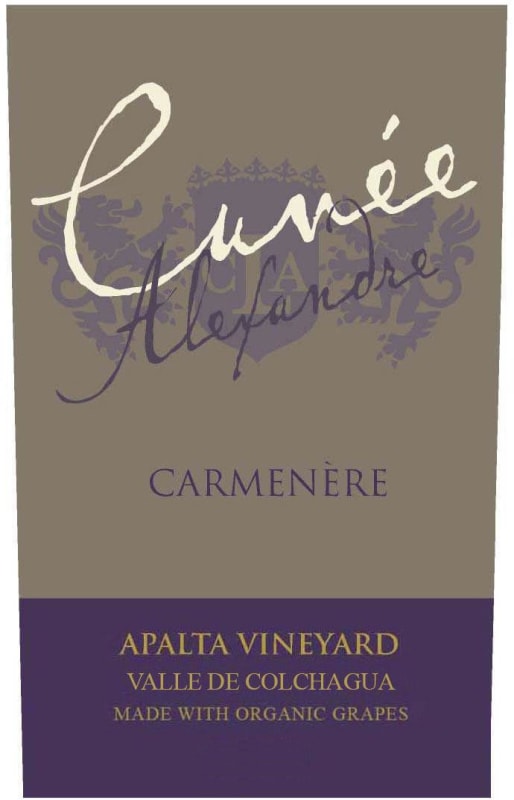 Lapostolle Cuvee Alexandre Carmenere (3 Liter Bottle) 2012 Front Label