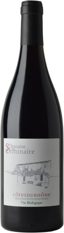 Domaine du Seminaire Cotes du Rhone 2017 Front Bottle Shot