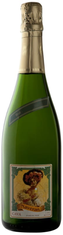 Bodegas Naveran Brut Cava 2015 Front Bottle Shot