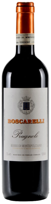 Boscarelli Prugnolo Rosso di Montepulciano 2015 Front Bottle Shot