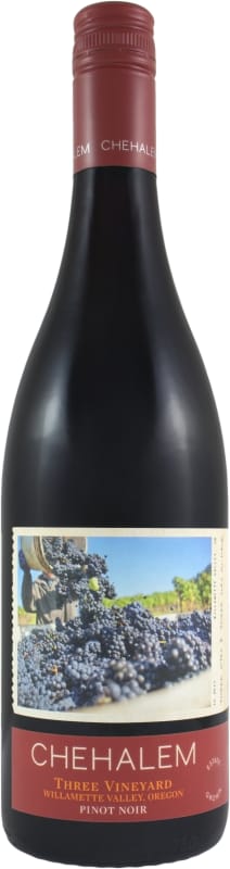 Chehalem 3 Vineyard Pinot Noir 2014 Front Bottle Shot