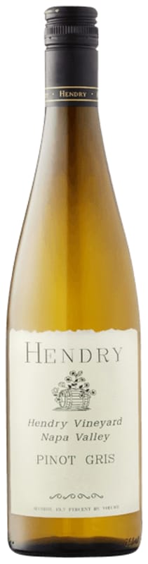 Hendry Pinot Gris 2021 Front Bottle Shot