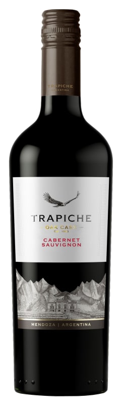 Trapiche Oak Cask Cabernet Sauvignon 2022 Front Bottle Shot