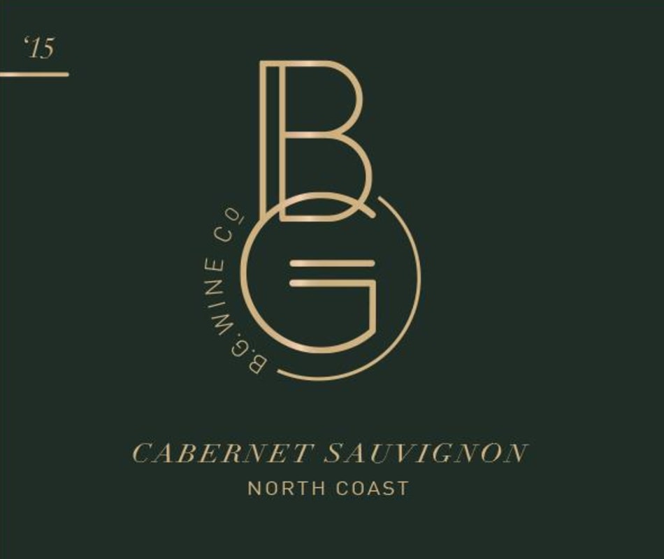B.G. Wine Co. 2015 Front Label