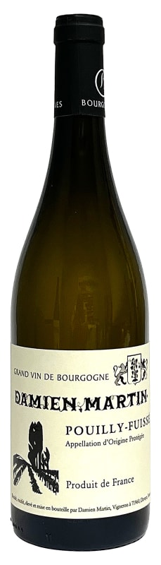 Damien Martin Pouilly-Fuisse 2025 Front Bottle Shot