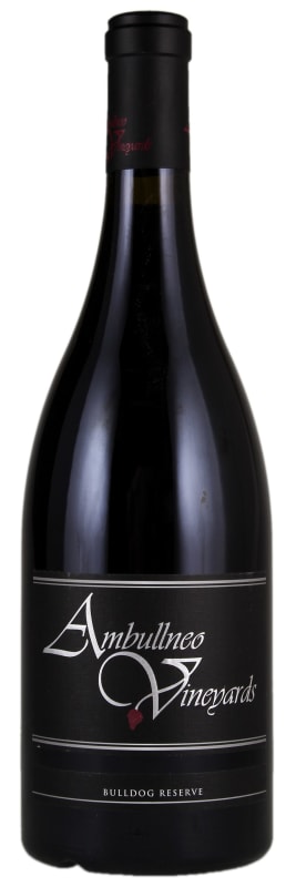 Ambullneo Vineyards Bulldog Reserve Pinot Noir 2004 Front Bottle Shot