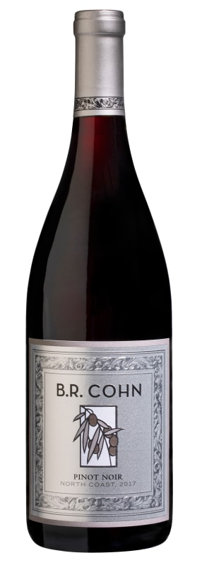 B.R. Cohn Silver Label Pinot Noir 2017 Front Bottle Shot