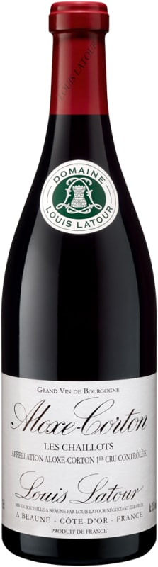 Louis Latour Aloxe-Corton Les Chaillots Premier Cru 2016 Front Bottle Shot