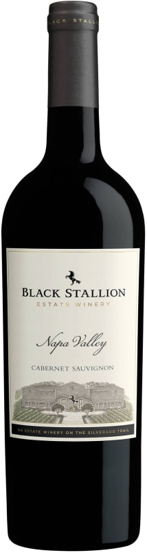 Black Stallion Winery Cabernet Sauvignon 2016 Front Bottle Shot