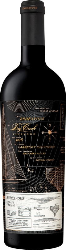 Dry Creek Vineyard Endeavour Cabernet Sauvignon 2018 Front Bottle Shot