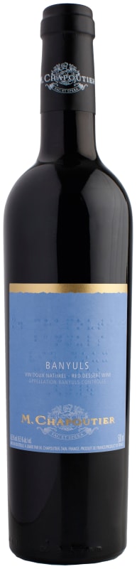 M. Chapoutier Banyuls (500ML) 2015 Front Bottle Shot