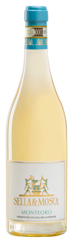 Sella & Mosca Vermentino di Gallura Superiore Monteoro 2023 Front Bottle Shot