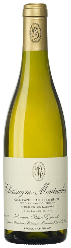 Domaine Blain-Gagnard Chassagne-Montrachet Clos St. Jean Premier Cru 2017 Front Bottle Shot