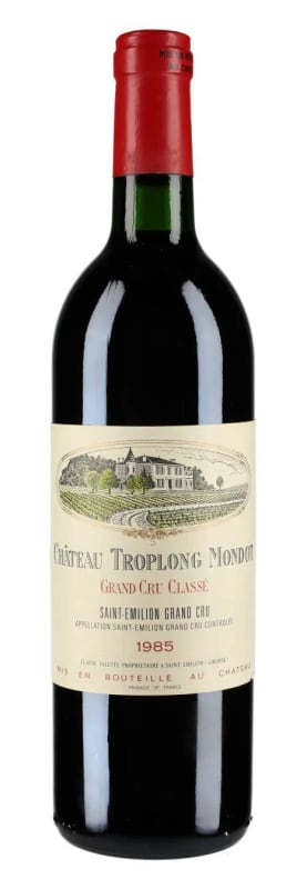 Chateau Troplong Mondot 1985 Front Bottle Shot