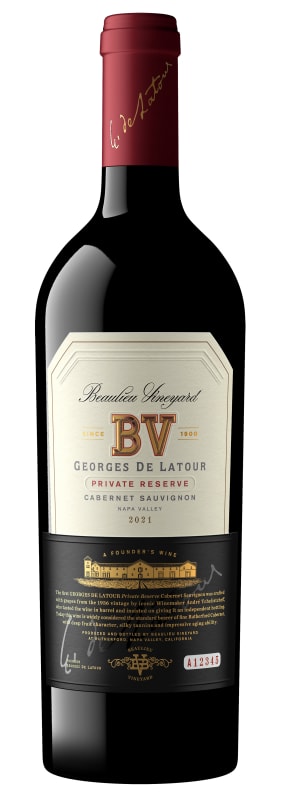 Beaulieu Vineyard Georges de Latour Private Reserve 2021 Front Bottle Shot