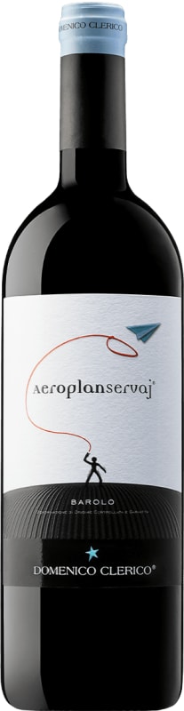 Domenico Clerico Barolo Aeroplanservaj 2018 Front Bottle Shot