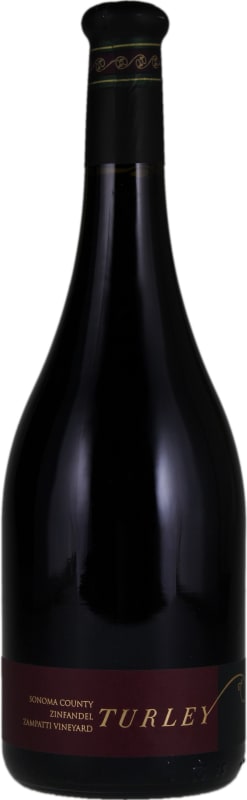 Turley Zampatti Vineyard Zinfandel 2016 Front Bottle Shot