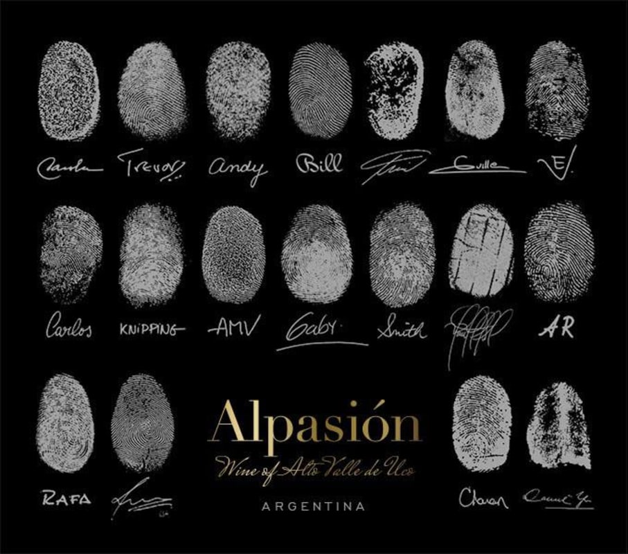 Alpasion Grand Malbec 2018 Front Label