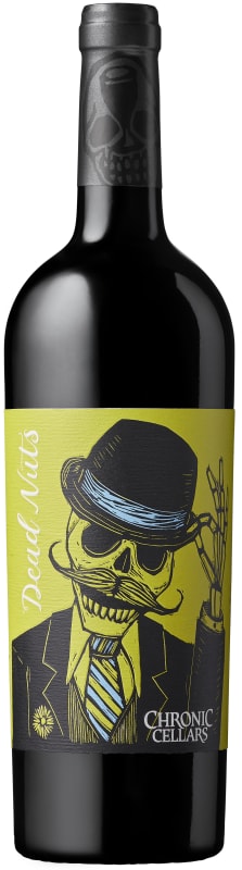 Chronic Cellars Dead Nuts Red Blend 2022 Front Bottle Shot