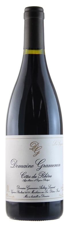 Domaine Gramenon Cotes du Rhone La Sagesse 2020 Front Bottle Shot