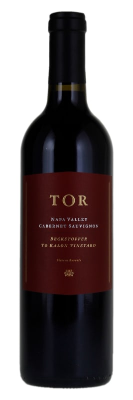 TOR Beckstoffer To Kalon Cabernet Sauvignon 2018 Front Bottle Shot