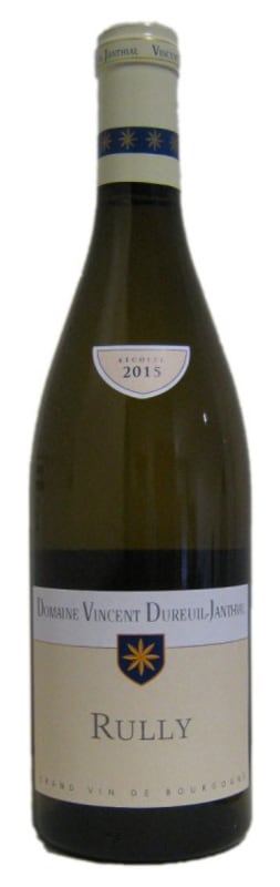 Dureuil-Janthial Rully Blanc 2015 Front Bottle Shot