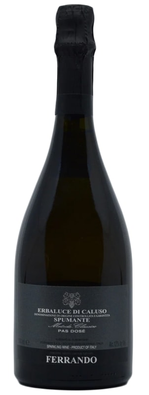 Luigi Ferrando Erbaluce di Caluso Spumante Metodo Classico 2018 Front Bottle Shot