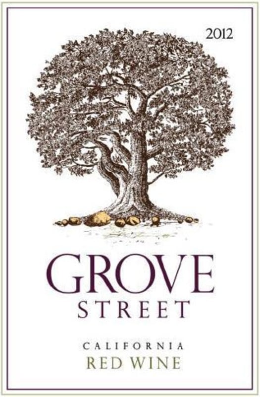 Grove Street Red Wine 2012 Front Label