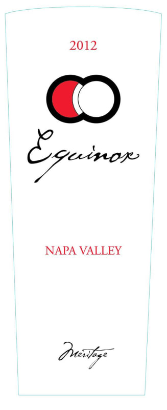 Montesquieu Equinox Meritage 2012 Front Label