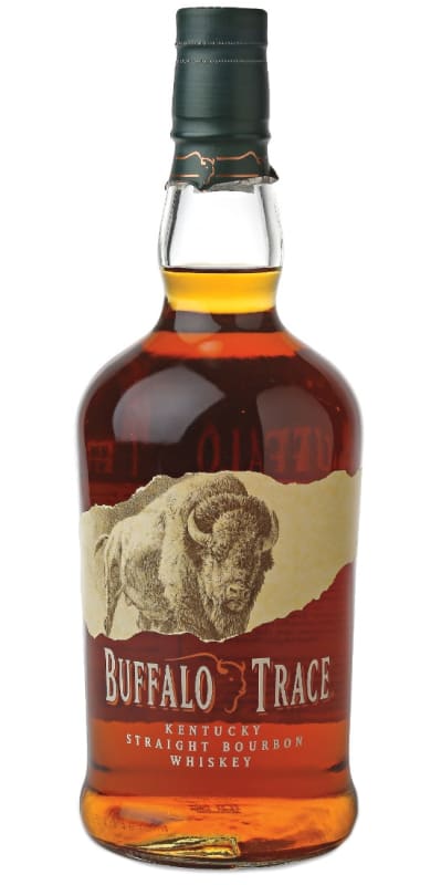Buffalo Trace Kentucky Straight Bourbon Whiskey Front Bottle Shot